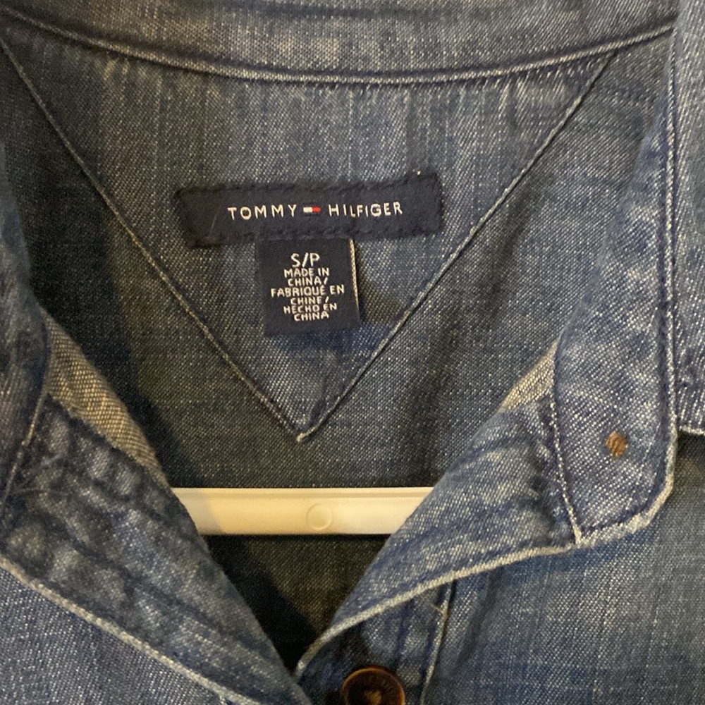 long sleeve TH denim dress - Picture 4 of 5